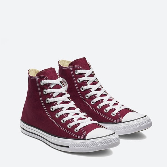 Converse Shoes - Converse All Star Hi Top in Maroon